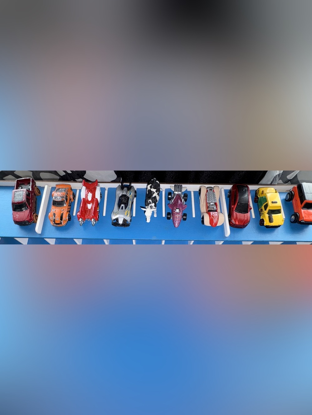Hot Wheels Assorted Kids Toy Car Pack - Red, Orange, White, Black, Yellow